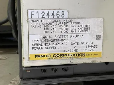 Used 2012 FANUC R2000IB/100P 6 AXIS 3500 MM X 100 KG PEDESTALL MOUNT ROBOT Robotics | Harbor Machinery Inc. #1283343