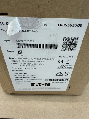 NEW Eaton MMX34AA4D3F0-0