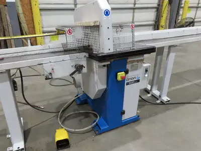 Omga T521ST 18-20" Wood Cut Off Saw 6 Hp Upcut Pneumatic Control 230/460V 3Ph