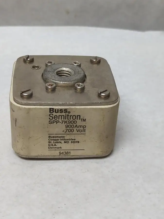 Used BUSSMANN SPP-7K900 Miscellaneous Equipment (Electrical & Power) | Surplus Asset Holdings #1189259