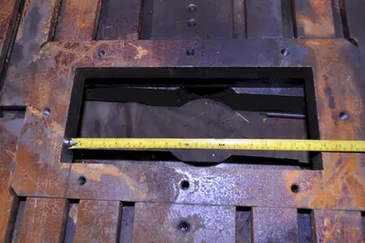 48" X 31" X 5" BOLSTER PLATE