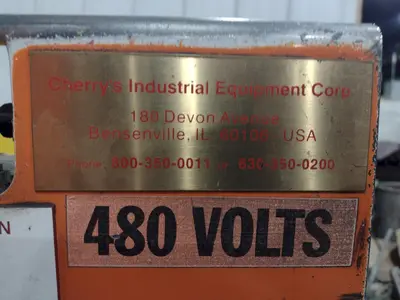 CHERRY INDUSTRIAL HYDRAULIC PALLET INVERTER / FLIPPER: STOCK #23522