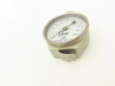 Shore Type A ASTM D2240 Durometer Rubber Hardness Tester Gage 0-100 Dial
