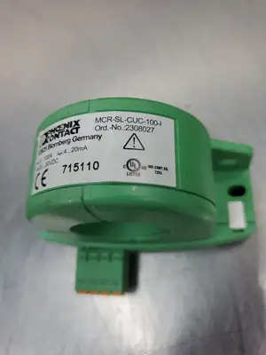 Phoenix Contact MCR-SL-CUC-100-I Current Transducer w/Terminal Port, 100A. 3D-72