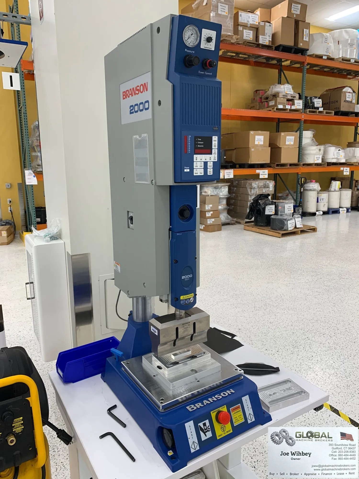 Branson Model 2000IW Ultrasonic Welders 3300 Watts New 2020