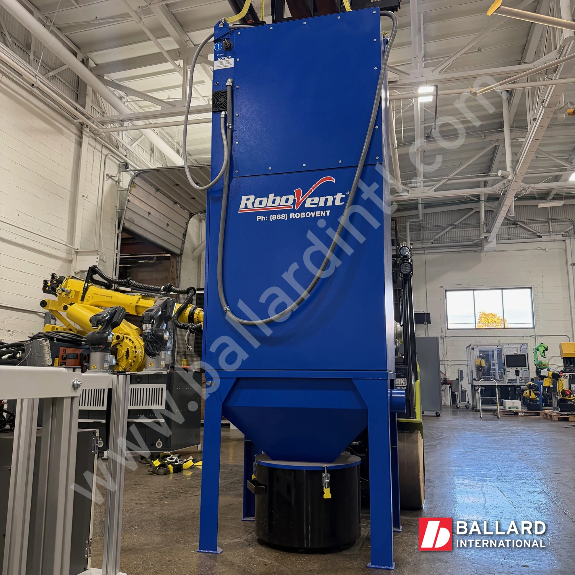 RoboVent FlexPro™ – Hi-Vac Series Weld Fume Extractor