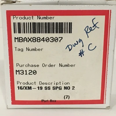 NEW DURAMETALLIC MBAX8840307