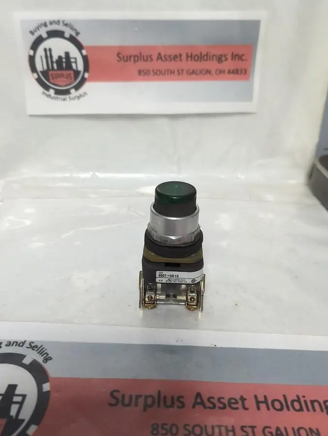Used ALLEN BRADLEY 800T-QB10 Electrical Controls Ohio US | Surplus Asset Holdings #1547677