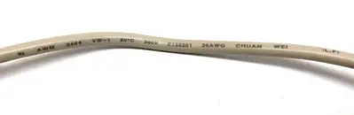8 Pin Mini DIN Male Elbow to DB9 Female Cable 3ft Length - Used