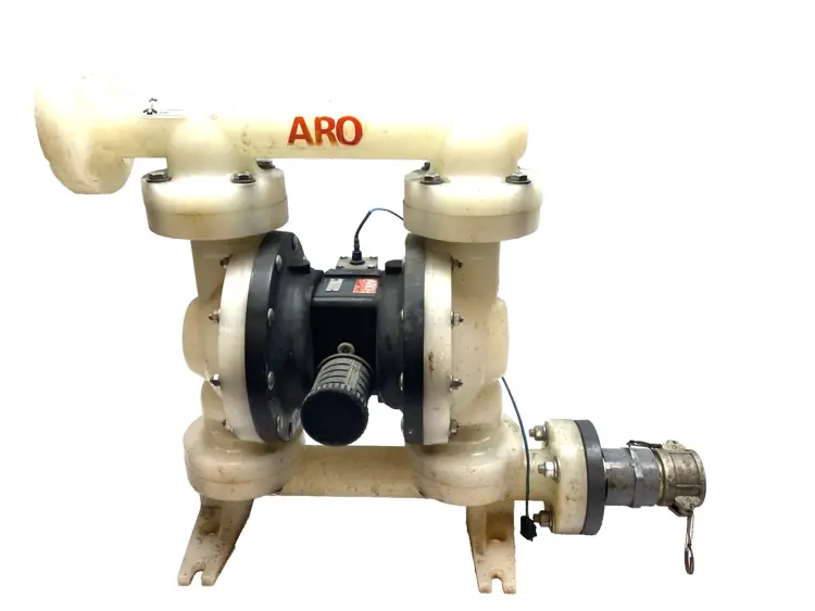 Used ARO Diaphragm Pump Polypropylene Santoprene, 1.5" EXP AODD 123 GPM Diaphragm Pumps Michigan US | Maverick Industrial Sales #1395276