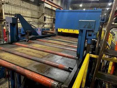 72” x .500” x 60,000 Lbs. Pro-Eco Push Pull Pickle Line