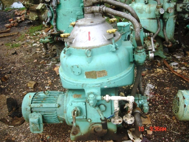 (5) Mitsubishi SJ-3000 self-cleaning oil purifiers, SS bowl