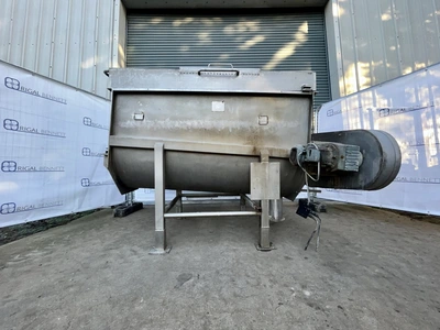 1000L S/S Polar Systems U-Trough Mixer