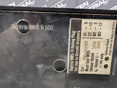 Westinghouse Digitrip RMS / R500 Trip Unit 3000A Used