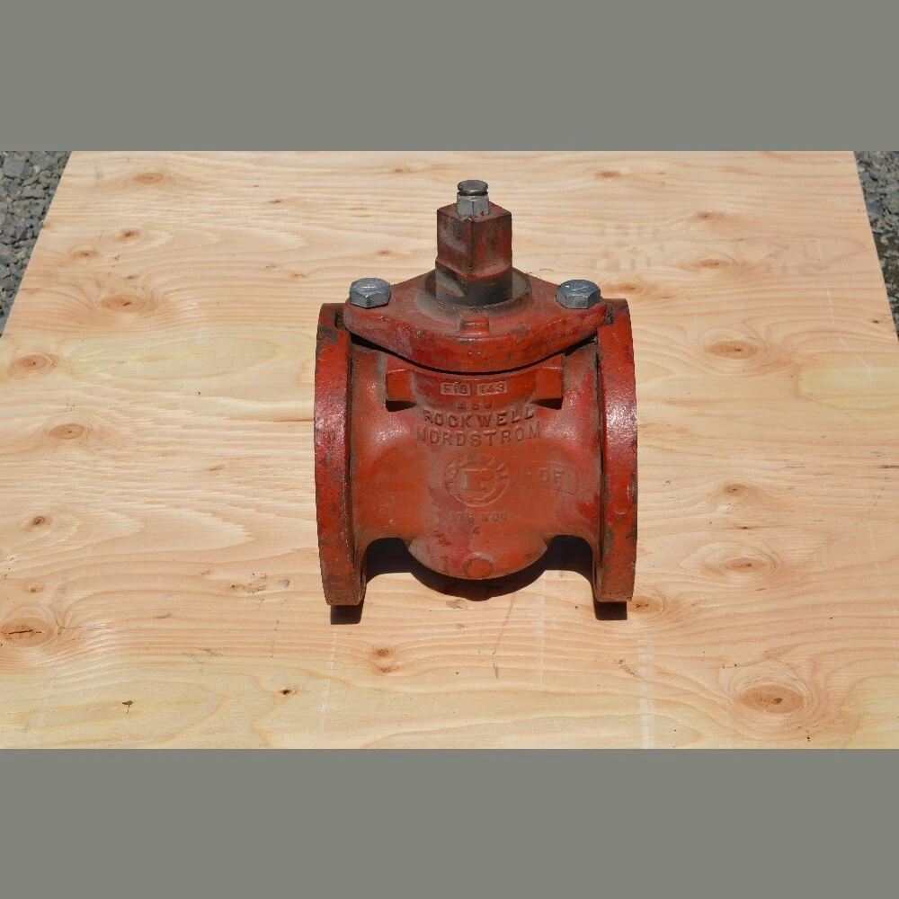 Rockwell Nordstrom 4 in. Plug Valve