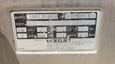 USED VIDEOJET EXCEL/270I