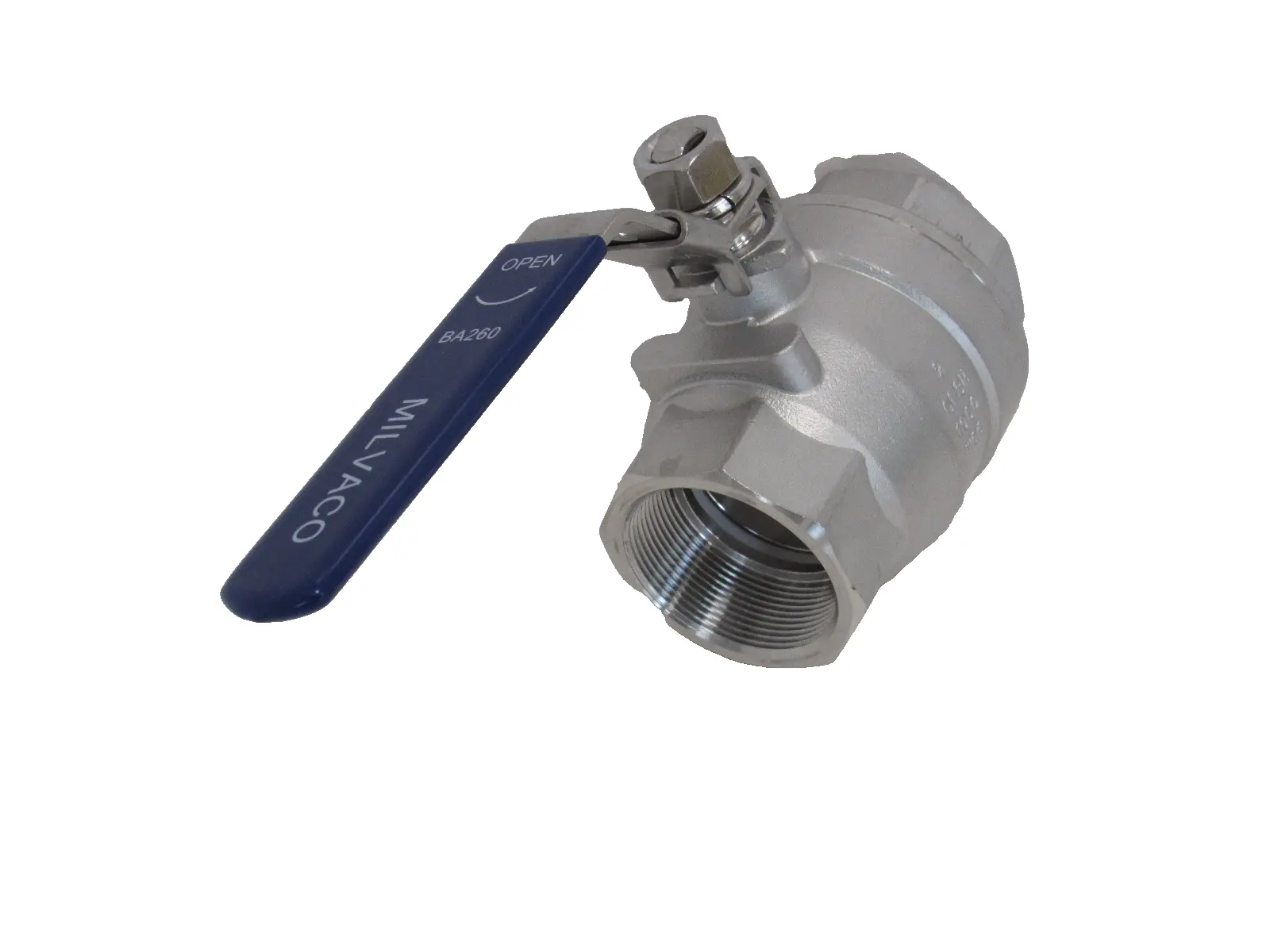 NEW MILWAUKEE VALVE BA260-200 BALL VALVE STAINLESS 2" BA260