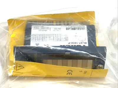 NEW TURCK ELECTRONIC I/O MODULE PNP 16-DIGITAL INPUTS 6827383