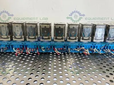 USED LOT OF 15 - FINDER 60.13 RELAY 250V, 10A W/ FINDER 90.112 SOCKET