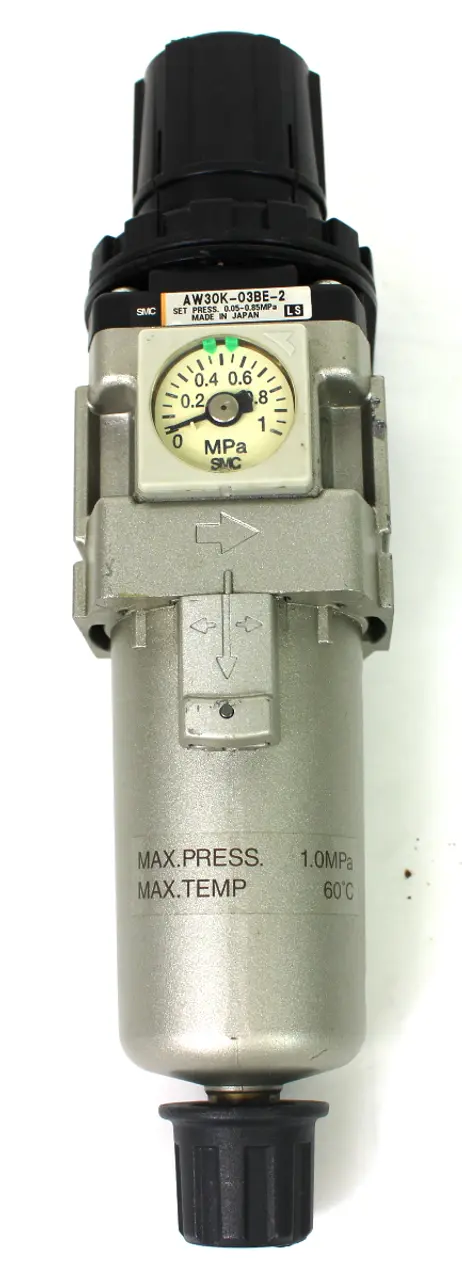 SMC AW30K-03BE-2 Pneumatic Filter Regulator w/ Pressure Gauge 0~1 MPa