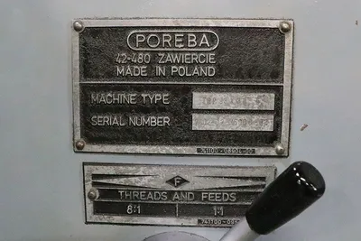 1994 POREBA TRP 93 X 3000MM LATHES, ENGINE_See also other Lathe Categories | Prime Machinery (44)