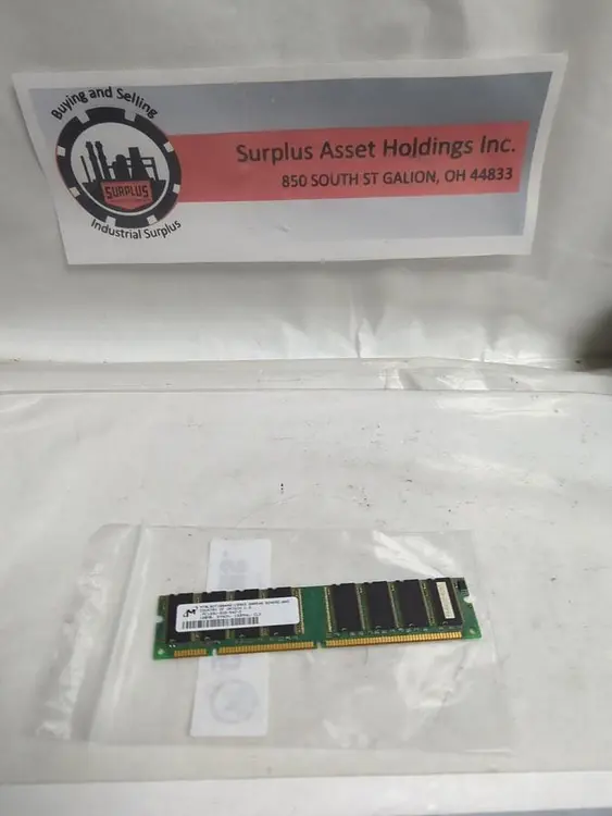 Used MICRON PC133U-333-542-Z Miscellaneous Equipment (Electrical & Power) | Surplus Asset Holdings #1193027