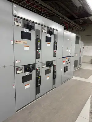 MV Double-Ended Unit Substation - 2 x 2000/3000kVA, 13.8kV Transformers w/ 4160V Ampgard Switchgear