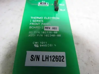 Thermo Scientific 102340-00 Thermo Electron I Series Front Panel Board Rev. A03
