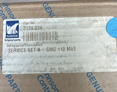 NEW Johnson Controls 3189.034