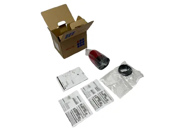 New | in-Stock PATLITE Red Signal Beacon Multi-Function 80mm 12-24VDC Light Source Equipment Michigan US | Maverick Industrial Sales #1400785