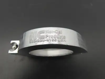 Nor-Cal NW-50-CP Aluminum Wing Nut Clamp for DN 50 ISO-KF Flange Lot of 6
