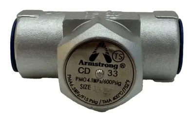 NEW ARMSTRONG CD-33 4.1MPA/600PSIG SIZE 3/4NPT CD33