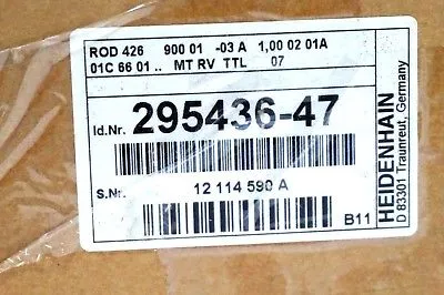 NEW HEIDENHAIN CORP. 295436-47