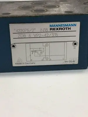 USED REXROTH ZDB 6 VP2-42/315