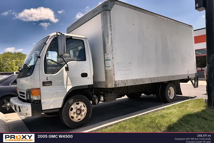 Used 2005 GMC W4500 Box trucks Pennsylvania US | Proxy Equipment #1378313