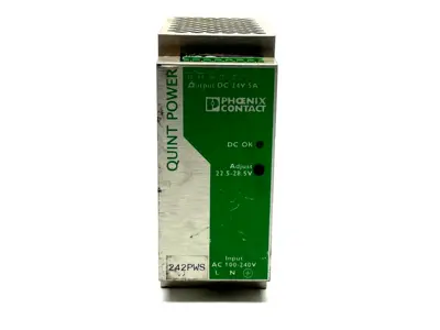 QUINT-PS-100-240AC/24DC/ 5 | Phoenix Contact  Power Supply Unit 2938581 - For parts or not working