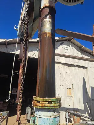 Mixer, Dispersion, 50 HP, C/st, Schold, Hydraulic Lift #S733445