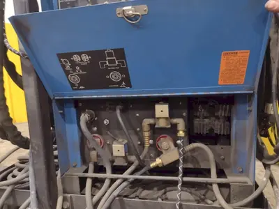 MILLER MODEL #SYNCROWAVE 250 AC/DC WELDER & RADIATOR-1 CHILLER: YOBRO #24819