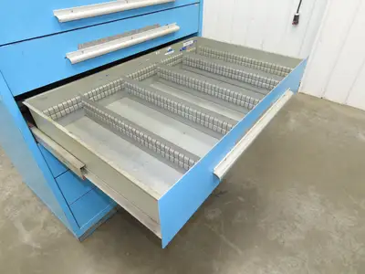 Nu-Era Tool Storage Cabinet Modular 8 Drawer 45x28x61" Stanley Vidmar Lista