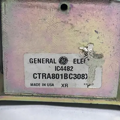 Used GENERAL ELECTRIC IC4482CTRA801BC308X0 PLC Contactors Ohio US | Surplus Asset Holdings #1235646