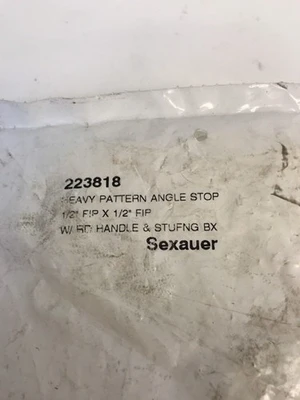 NEW Sexauer 223818