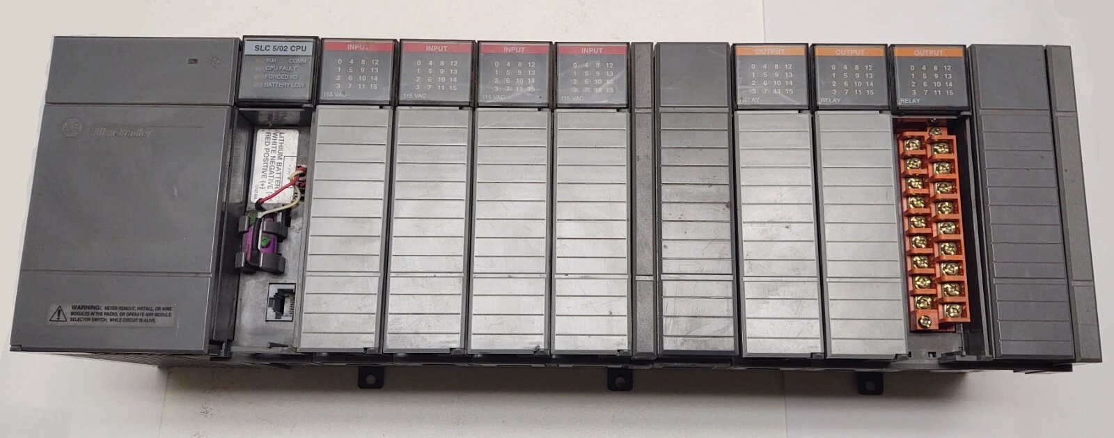 USED Allen-Bradley 1746-A10
