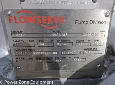 NEW FLOWSERVE 4HPX13A