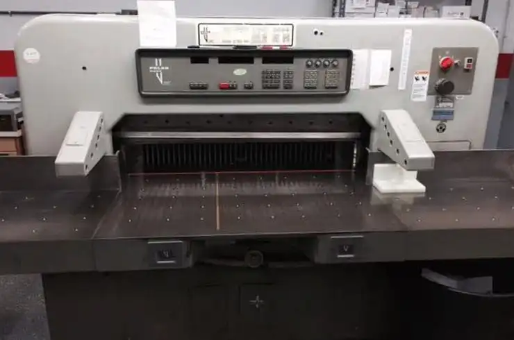 Used POLAR 115 EMC Paper Cutters New Jersey US | Colter & Peterson #1481847