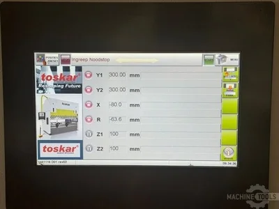 Used 2014 TOSKAR TA 2100-40 Press Brakes NL | Mach 4 Metal #1292221