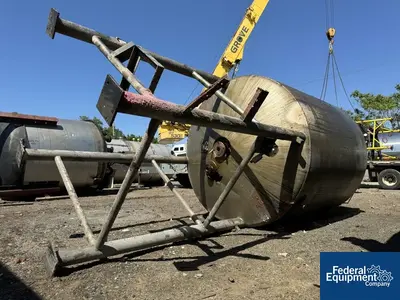 USED Precision 1,200 Gal Precision Stainless Reactor, 304 S/S, 50/150#