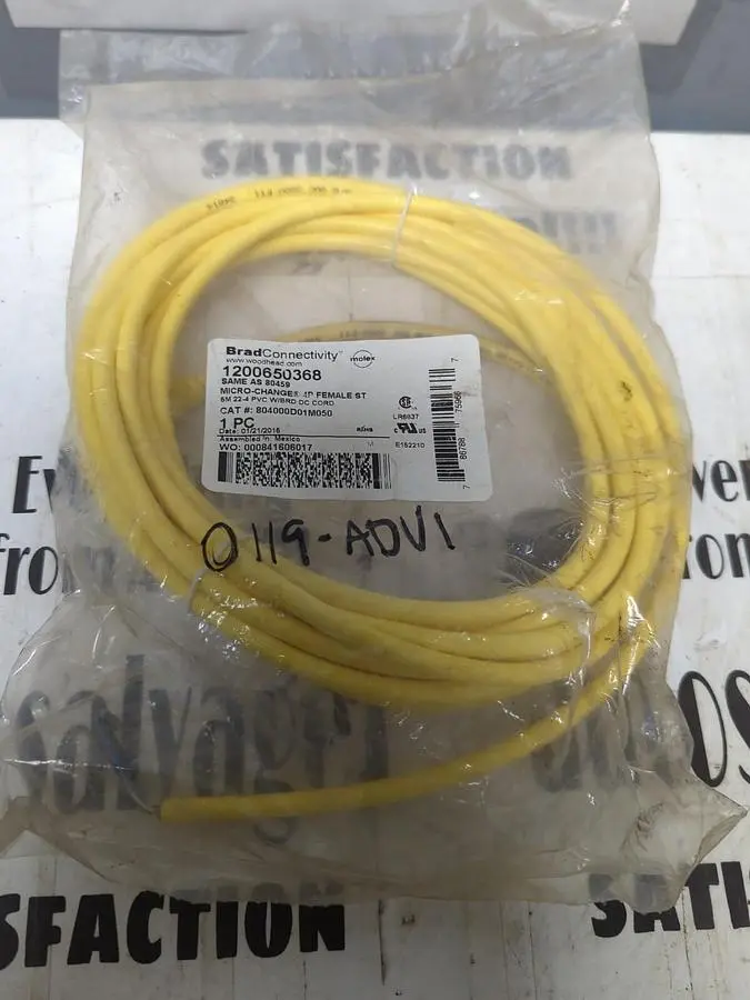 New | in-Stock BRAD CONNECTIVITY 1200650368 Miscellaneous Equipment (Electrical & Power) | Surplus Asset Holdings #1190323