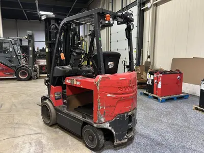 Used 2020 RAYMOND 4750C50S 4-Wheel Sit down Electric Counterbalance Forklifts Illinois US | Somerset Equipment Sales #1546142
