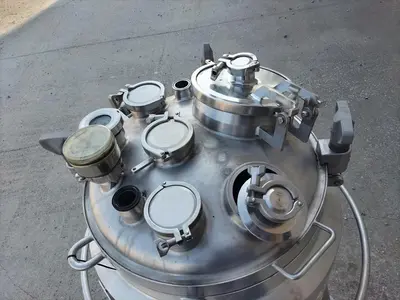 Tank, 26 Gallon (100 Liter), DCI, Stainless Steel, Fermenter, #5991467
