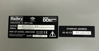Used BAILEY 40PB3205A Industrial Controls | Surplus Asset Holdings #1219838